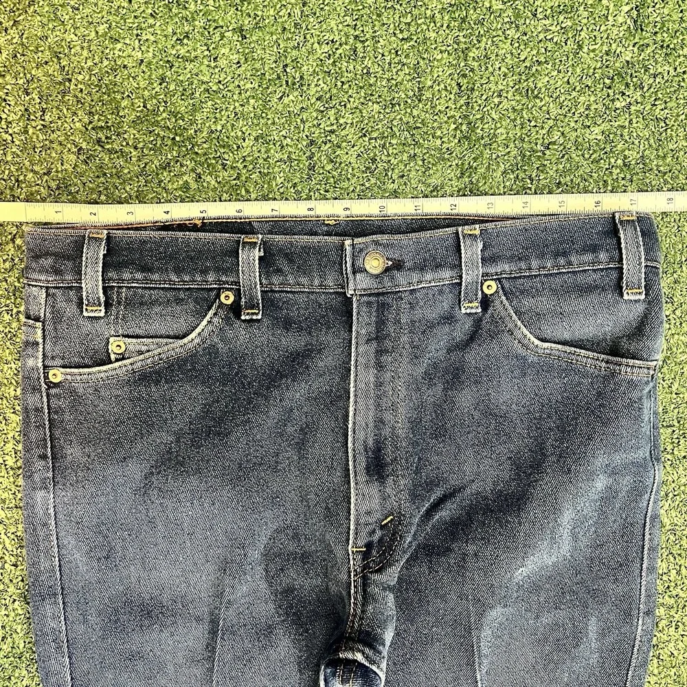 Vintage Levis 517 Jeans 36x30 Bootcut Denim Orange Tab Jeans USA 34x27 Fit
